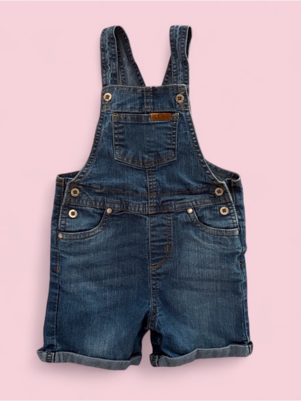 Joe’s Jeans Toddler Denim Short Overalls Sz 24M